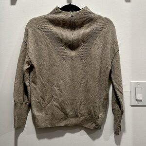 THE RESET HALF-ZIP SWEATER (WOOL & CASHMERE)